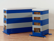 Sprungk�sten gro� - farbig
