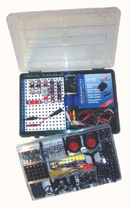Kombibaukasten - Konstrukteur-Elektro mit Netzteil
