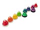 Bunte Schlagglocken