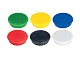 Magnete mit Colorkappe