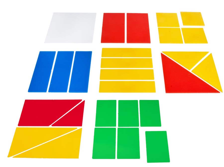 Bruchrechenteile quadratisch