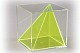 W�rfel mit schr�ger Innenpyramide