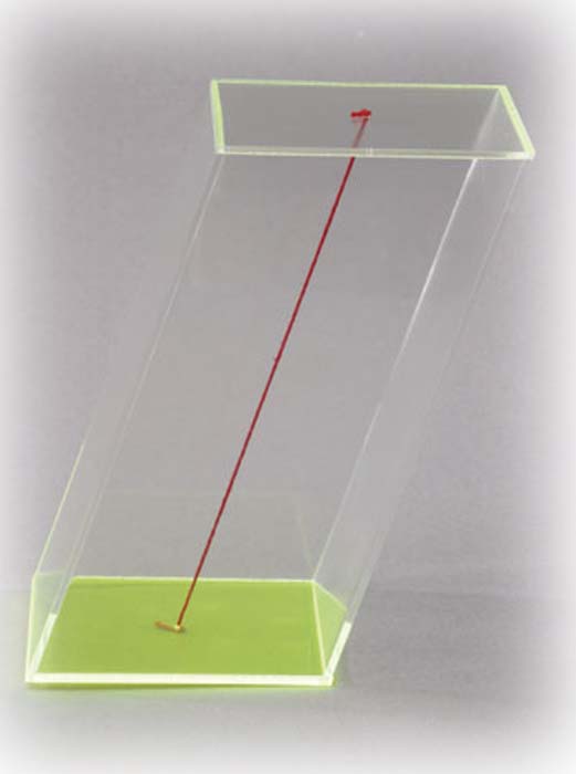 Quadratisches Prisma, schr�gstehend