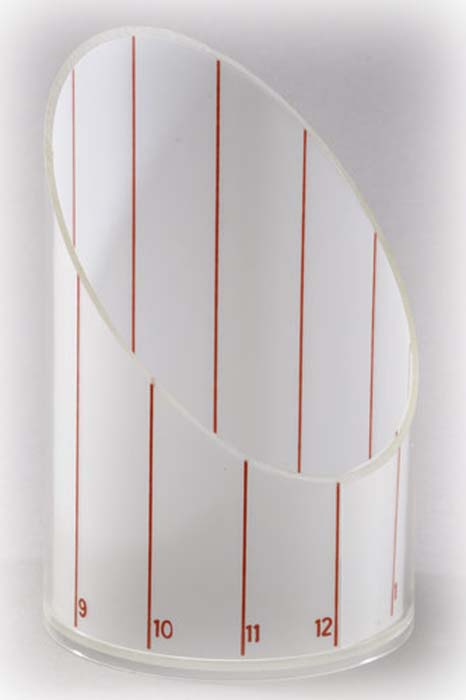 Zylinder mit elliptischer �ffnung