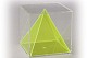 W�rfel mit gleichseitiger Innenpyramide