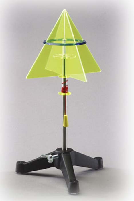 Rotationsmodell: Kegelentstehung