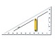 Zeichendreieck 60�, 60 cm