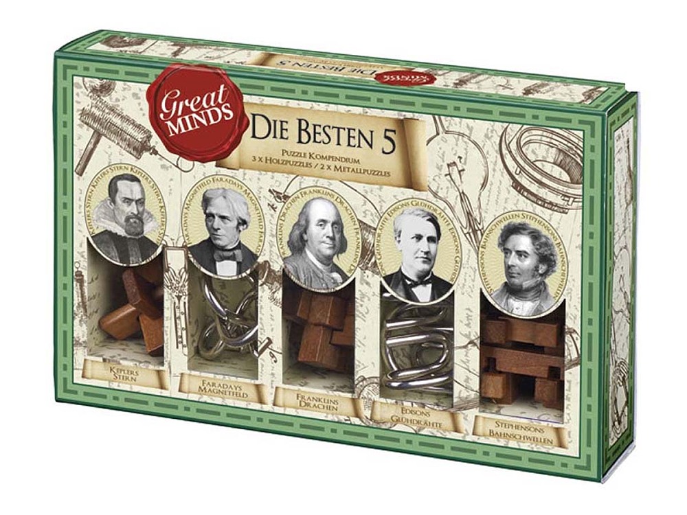 Professor Puzzle - Great Minds: Die besten Fünf