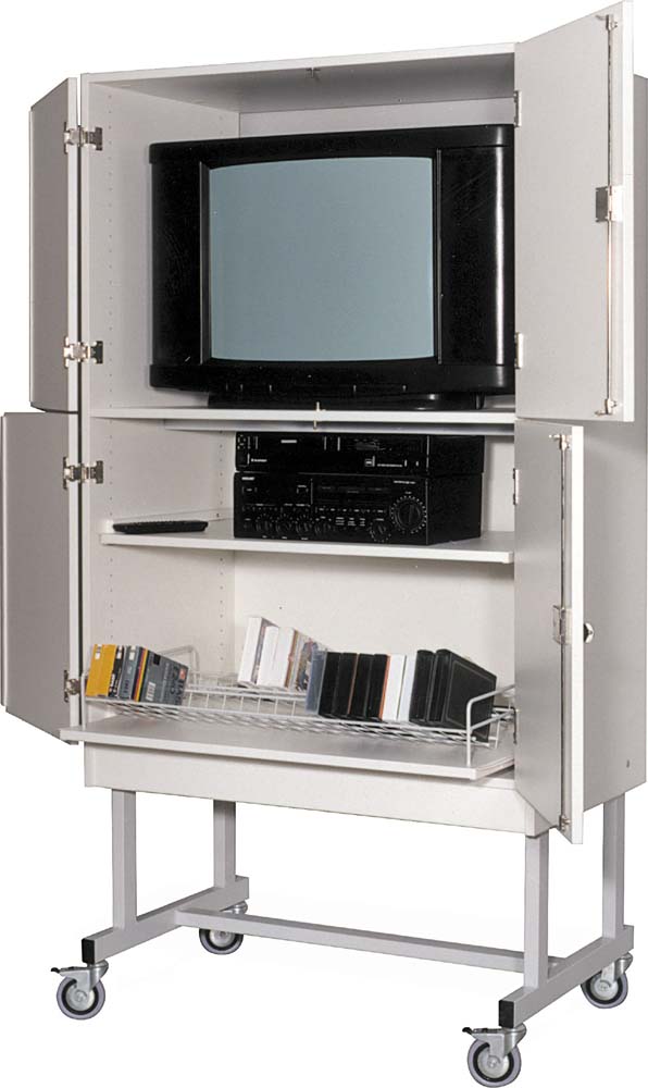 4-türiger Medienwagen, 5700030 • Möbel - Vitrinen --> Medienmöbel