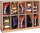 Schulranzen-Regal mit 10 F�chern