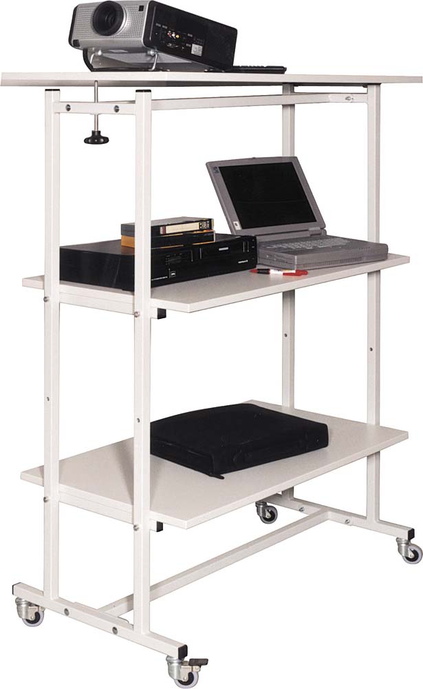 Projektorwagen mit neigbarer Oberplatte