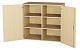 Aufsatzschrank mit Mittelwand