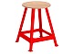 Bandstahlhocker 4-beinig