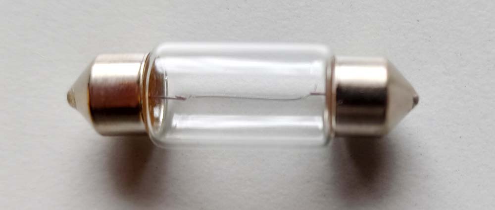 Ersatzteil - Gl�hlampe / Soffitte