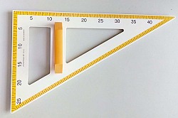 Zeichendreieck 60 - 50 cm