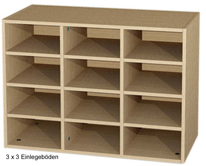 Materialcontainer - Aufsatzschrank, 5700430 • Möbel - Vitrinen