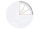 Bruch-Prozent-Winkelscheibe