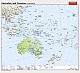 Australien und Ozeanien - physisch / politisch