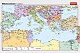 Mittelmeerl�nder / Vorderer Orient - physisch / politisch