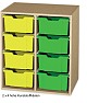 Materialcontainer - Aufsatzschrank