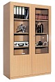 Schrank mit 2/3 T�ren-Glasausschnitt