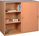 Aufsatzschrank mit Schiebet�ren